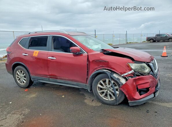 5N1AT2MTXKC708233 2019 NISSAN ROGUE Red Przód prawy