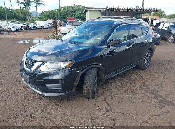 5N1AT2MTXKC816030 2019 NISSAN ROGUE Black Vista tres cuartos delantera izquierda