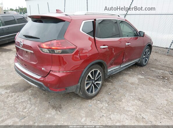 5N1AT2MTXLC736258 2020 NISSAN ROGUE Red Задня права чверть