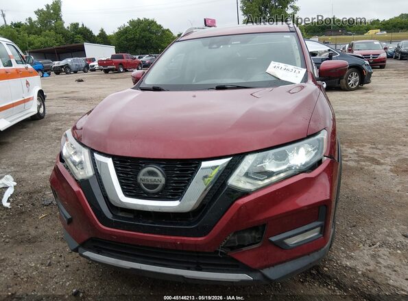 5N1AT2MTXLC736258 2020 NISSAN ROGUE Red Вид щитка приладів