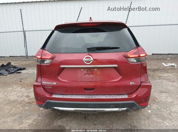 5N1AT2MTXLC736258 2020 NISSAN ROGUE Red 