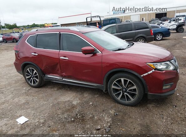 5N1AT2MTXLC736258 2020 NISSAN ROGUE Red Вид задньої частини салону