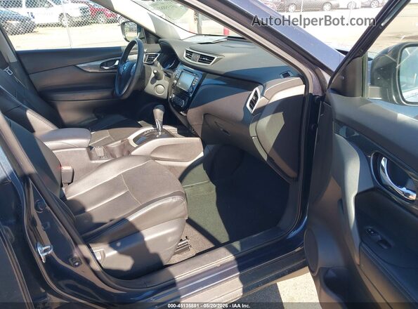 5N1AT2MV0GC770846 2016 NISSAN ROGUE Teal Вид салону спереду