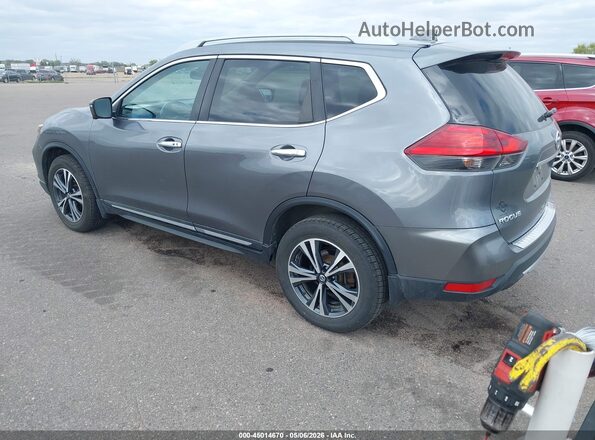 5N1AT2MV0HC877333 2017 NISSAN ROGUE Gray Trasero izquierdo