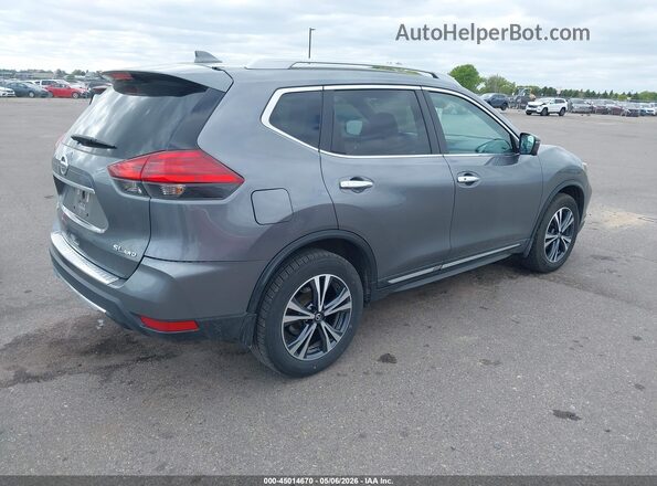 5N1AT2MV0HC877333 2017 NISSAN ROGUE Gray Trasero derecho