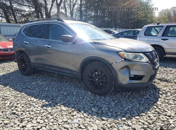5N1AT2MV0JC815940 2018 NISSAN ROGUE Gray Przód prawy