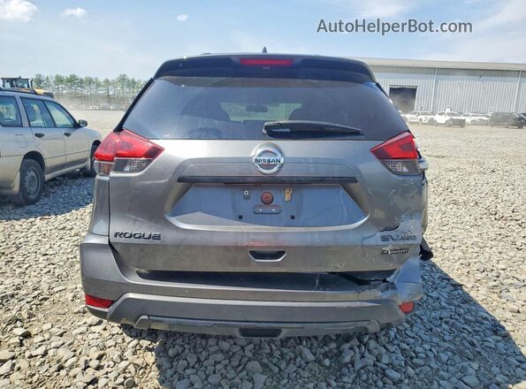 5N1AT2MV0JC815940 2018 NISSAN ROGUE Gray Widok z tyłu
