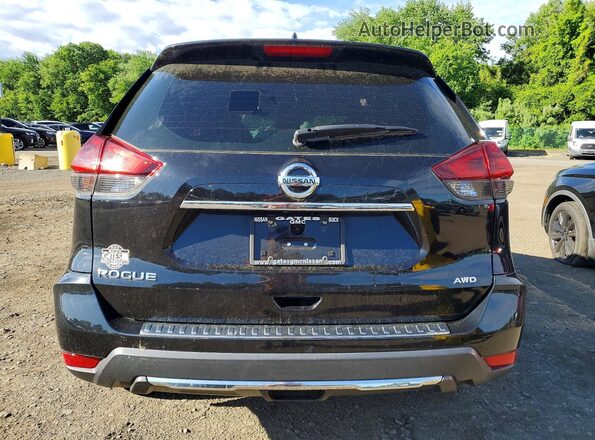 5N1AT2MV0LC785888 2020 NISSAN ROGUE Черный Вид сзади