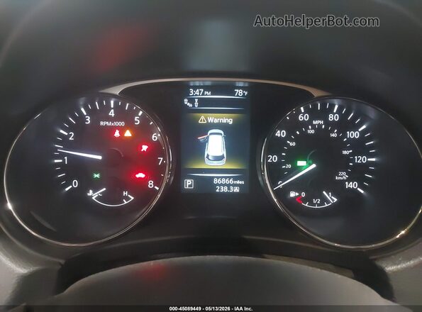 5N1AT2MV1GC837261 2016 NISSAN ROGUE Белый 