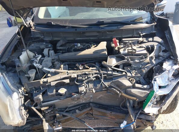 5N1AT2MV1GC861785 2016 NISSAN ROGUE Blue Rear view