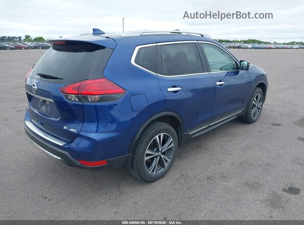 5N1AT2MV1HC755905 2017 NISSAN ROGUE Blue Rear right