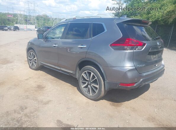 5N1AT2MV1KC833199 2019 NISSAN ROGUE Gray Задня ліва чверть