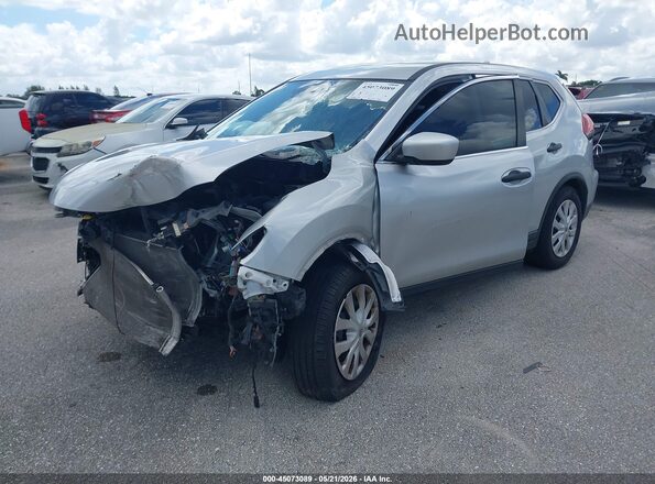 5N1AT2MV1LC808515 2020 NISSAN ROGUE Серебряный Передняя левая четверть