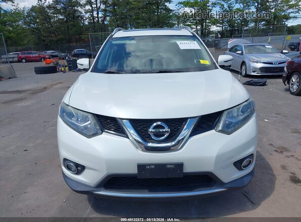 5N1AT2MV2GC752896 2016 NISSAN ROGUE Белый Вид щитка приборов