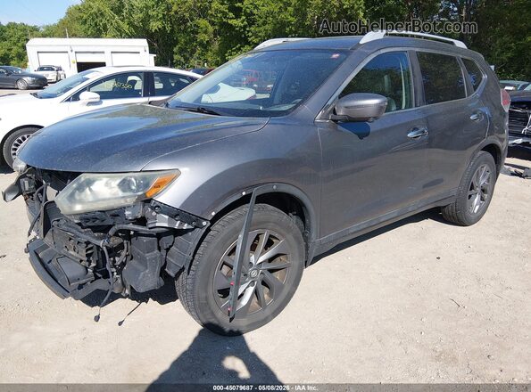 5N1AT2MV2GC916759 2016 NISSAN ROGUE Gray 