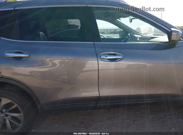 5N1AT2MV2GC916759 2016 NISSAN ROGUE Gray 