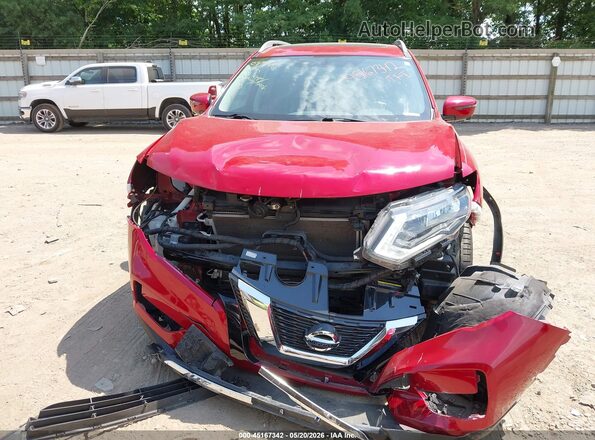 5N1AT2MV2HC755024 2017 NISSAN ROGUE Red წინა ხედი