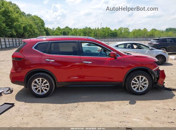 5N1AT2MV2HC755024 2017 NISSAN ROGUE Red უკანა სალონის ხედი