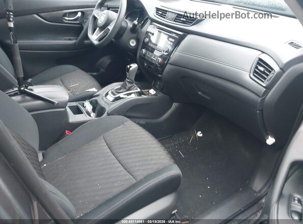 5N1AT2MV2HC798844 2017 NISSAN ROGUE Gray წინა სალონის ხედი