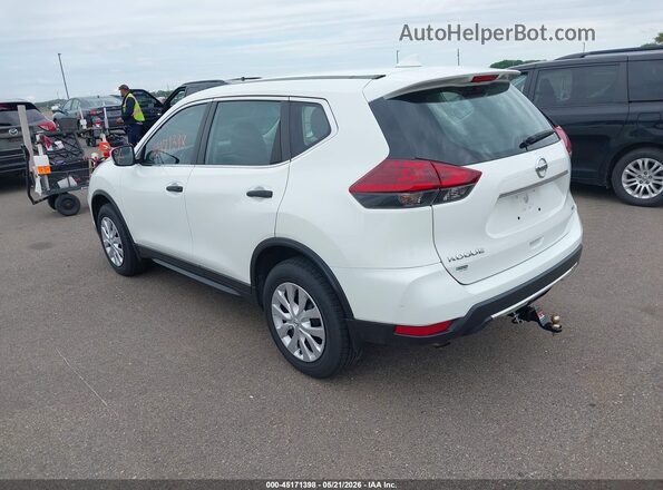 5N1AT2MV2KC811356 2019 NISSAN ROGUE White უკანა მარცხენა