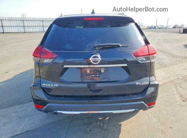5N1AT2MV2LC755985 2020 NISSAN ROGUE Black Հետևի տեսք