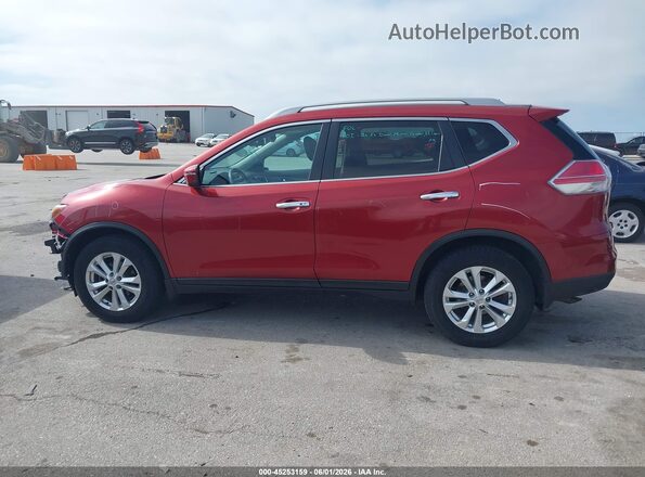 5N1AT2MV3GC883304 2016 NISSAN ROGUE Red Панорамний вид салону 360°