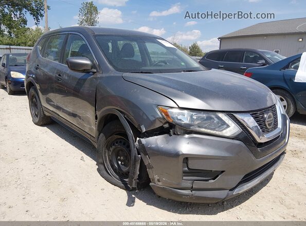 5N1AT2MV3JC729036 2018 NISSAN ROGUE Gray Դիմացի տեսք
