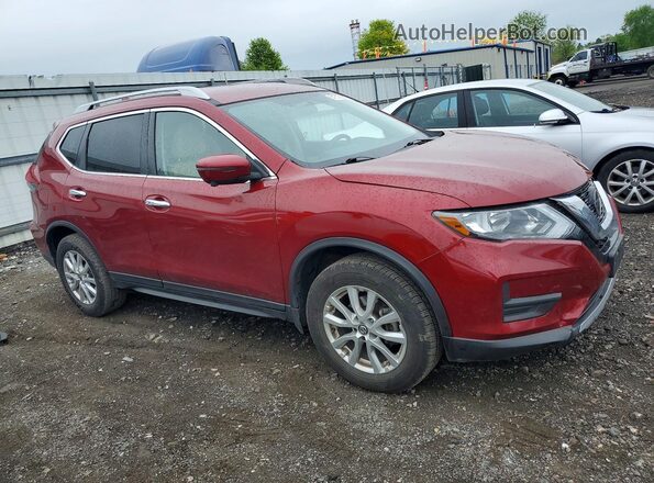 5N1AT2MV3JC805516 2018 NISSAN ROGUE Red 