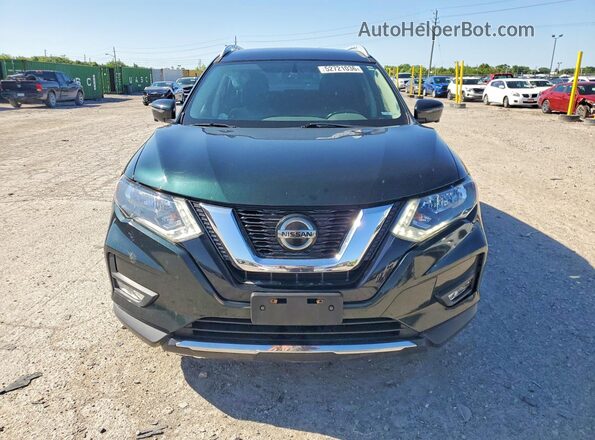 5N1AT2MV3JC826561 2018 NISSAN ROGUE Green Front view