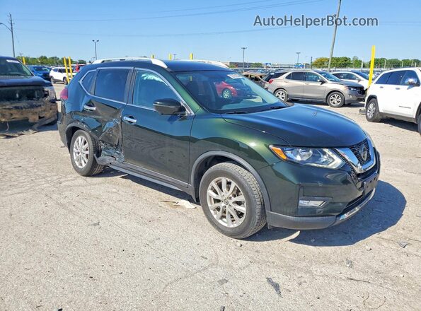 5N1AT2MV3JC826561 2018 NISSAN ROGUE Green Front right
