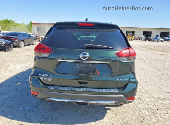5N1AT2MV3JC826561 2018 NISSAN ROGUE Green Rear view