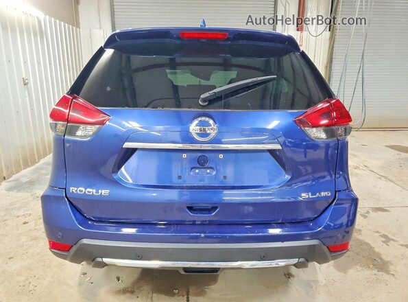 5N1AT2MV3KC781266 2019 NISSAN ROGUE Blue 