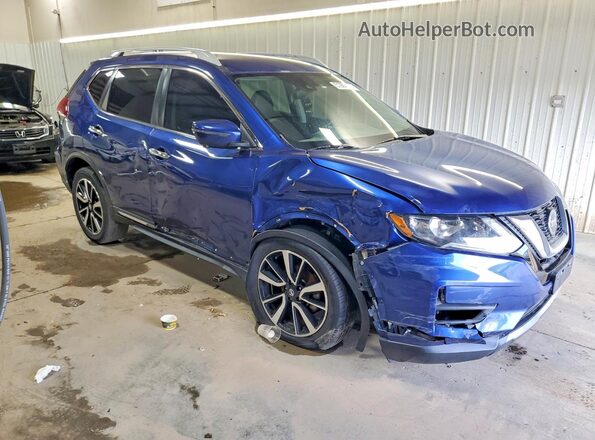 5N1AT2MV3KC781266 2019 NISSAN ROGUE Blue 