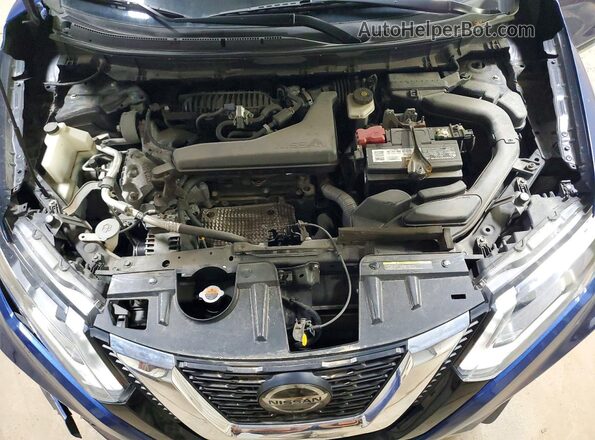 5N1AT2MV3KC781266 2019 NISSAN ROGUE Blue 