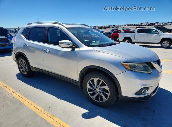 5N1AT2MV4GC770672 2016 NISSAN ROGUE Silver 