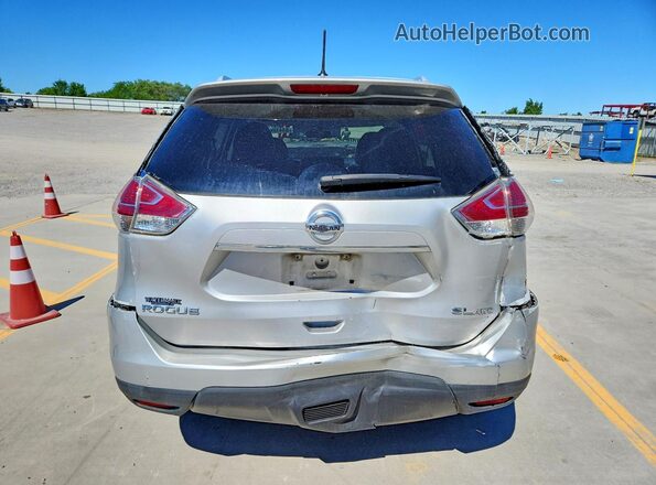 5N1AT2MV4GC770672 2016 NISSAN ROGUE Silver 