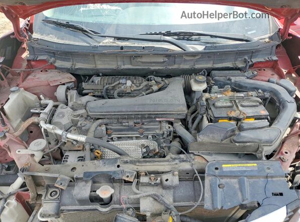 5N1AT2MV4HC736054 2017 NISSAN ROGUE Red 