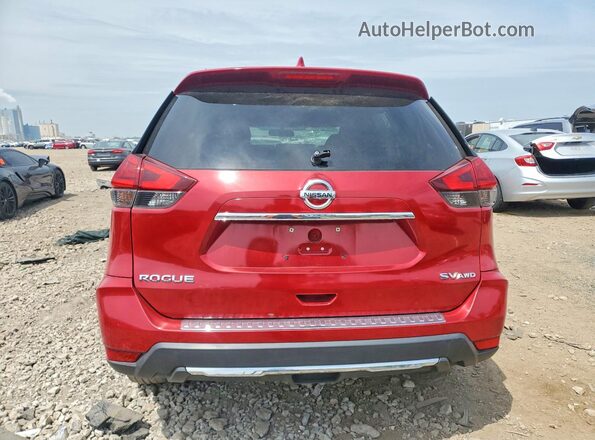 5N1AT2MV4HC736054 2017 NISSAN ROGUE Red 