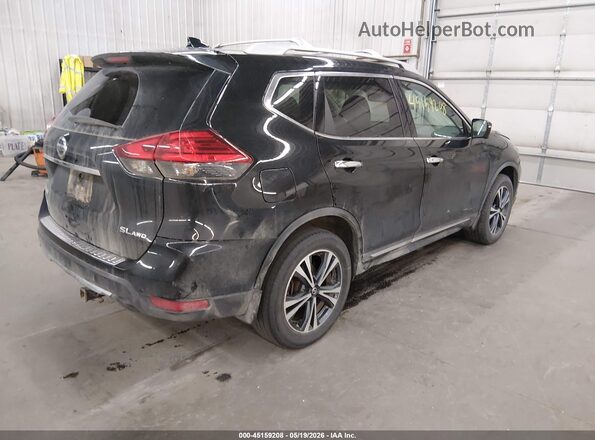 5N1AT2MV4HC742923 2017 NISSAN ROGUE Black Rear right
