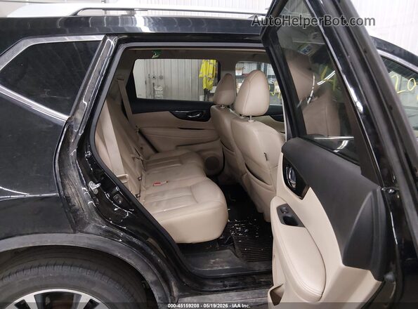 5N1AT2MV4HC742923 2017 NISSAN ROGUE Black VIN sticker view