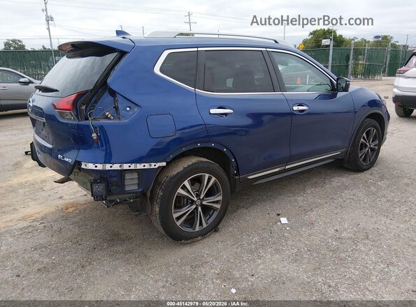 5N1AT2MV4HC894748 2017 NISSAN ROGUE Blue Հետևի աջ