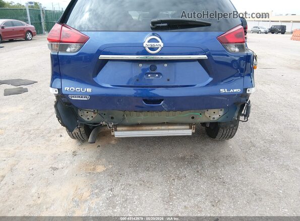 5N1AT2MV4HC894748 2017 NISSAN ROGUE Blue Դիմացի տեսք