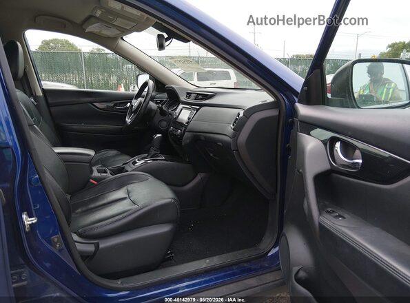 5N1AT2MV4HC894748 2017 NISSAN ROGUE Blue Սալոնի դիմացի տեսք
