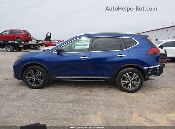 5N1AT2MV4HC894748 2017 NISSAN ROGUE Blue 
