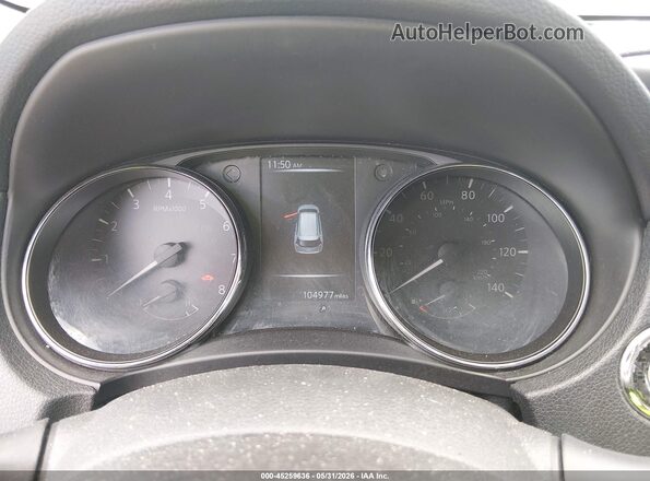 5N1AT2MV4HC895818 2017 NISSAN ROGUE White Հետևի նստատեղերի տեսք
