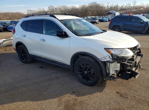5N1AT2MV4JC721320 2018 NISSAN ROGUE White Delantero derecho