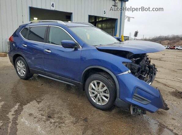 5N1AT2MV4JC837066 2018 NISSAN ROGUE Blue 