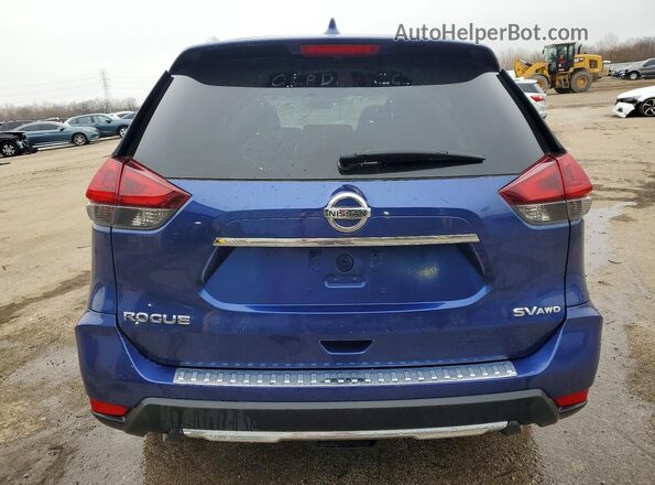 5N1AT2MV4JC837066 2018 NISSAN ROGUE Blue 
