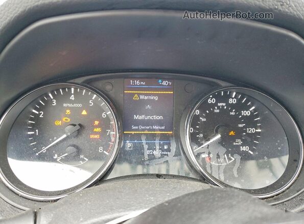 5N1AT2MV4JC837066 2018 NISSAN ROGUE Blue 