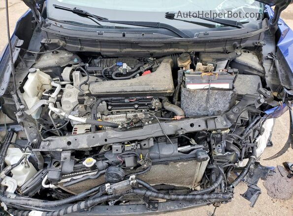 5N1AT2MV4JC837066 2018 NISSAN ROGUE Blue 